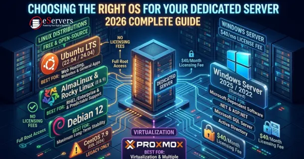 How to Choose the Right OS for Your Dedicated Server (2026)