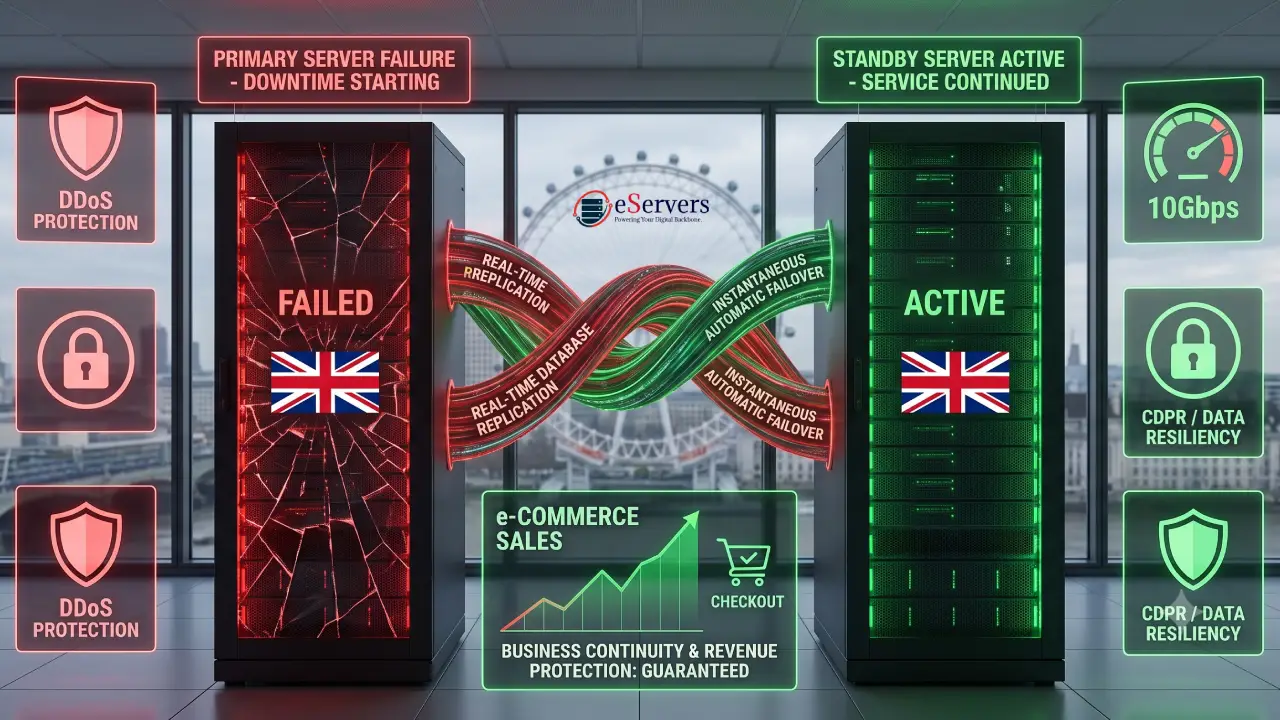 Database High Availability Explained: Architecture, Costs and UK Server Requirements