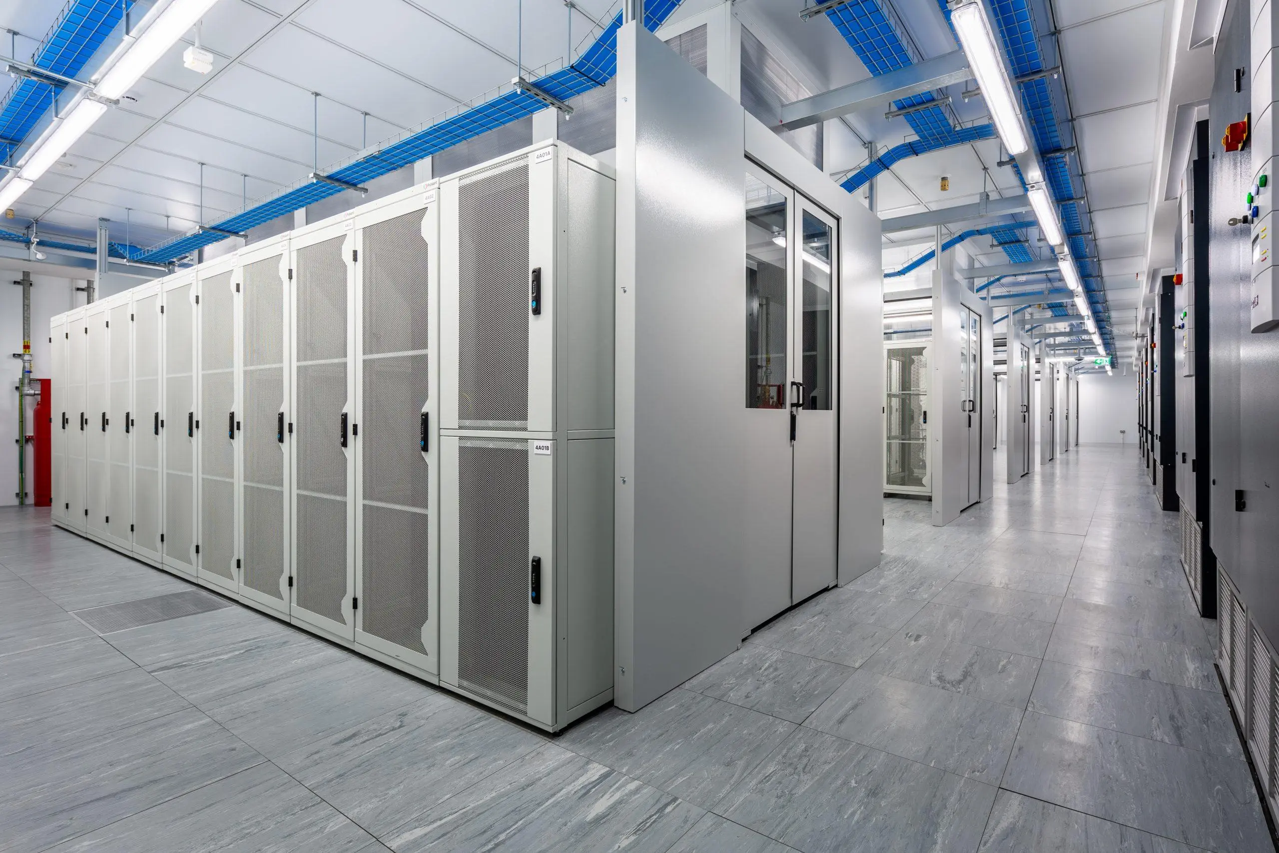 Secure Manchester data centre infrastructure providing reliable uptime and UK data compliance for dedicated servers