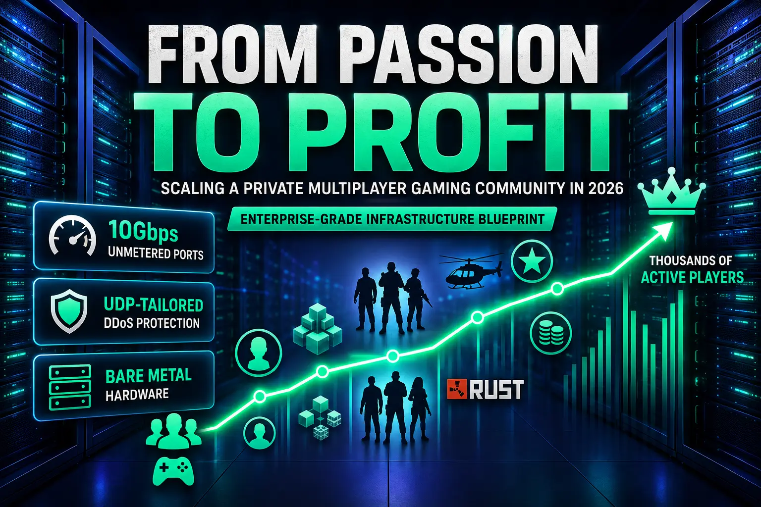 From Passion to Profit: Scaling a Private Multiplayer Gaming Community in 2026