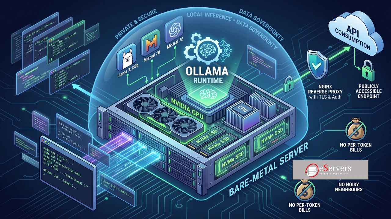 Deploy Ollama Local LLM Inference on Bare Metal Server